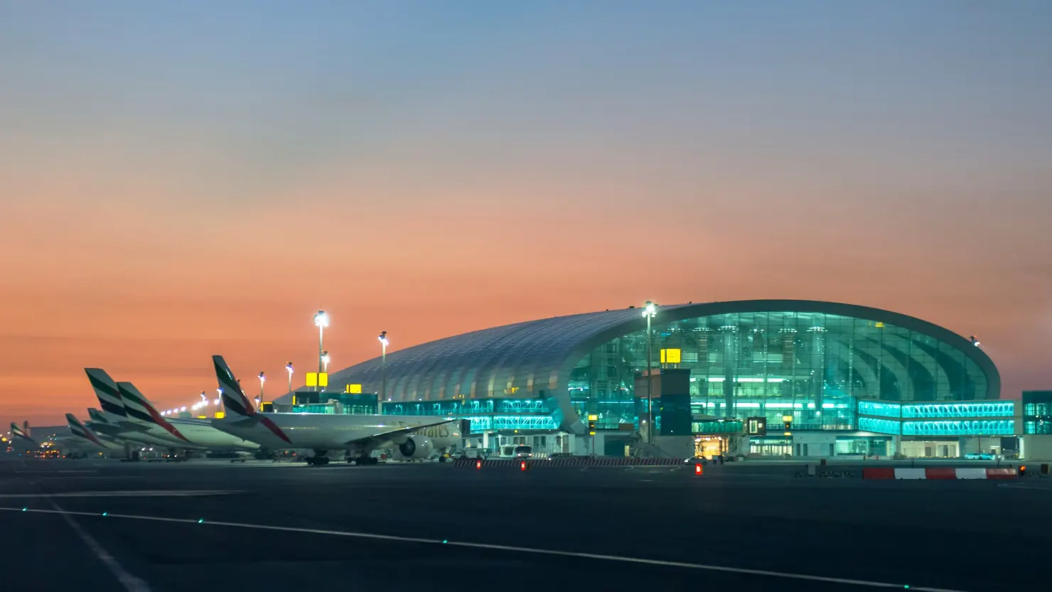 Dubai International Airport Drone Incident Four Injured as Drones Fall Near DXB, Flights Continue Normally